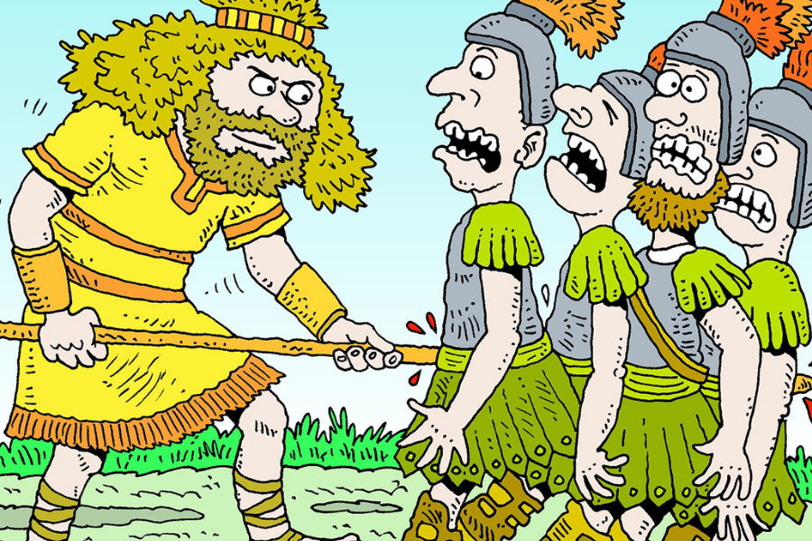 Bible stories with Bible Brawl: Discovering Shamgar